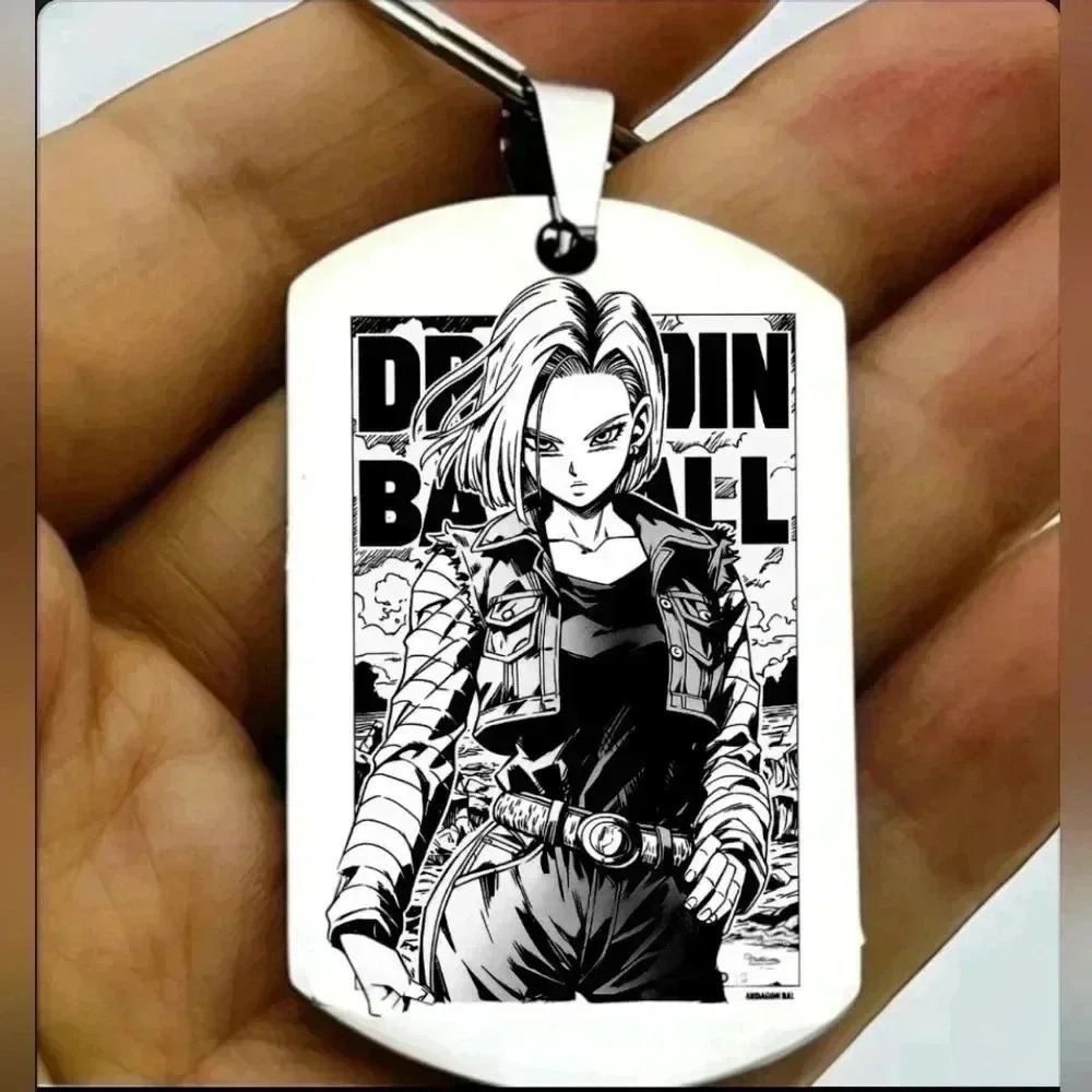 Dragon Ball Z No. 18 hot cute keychain